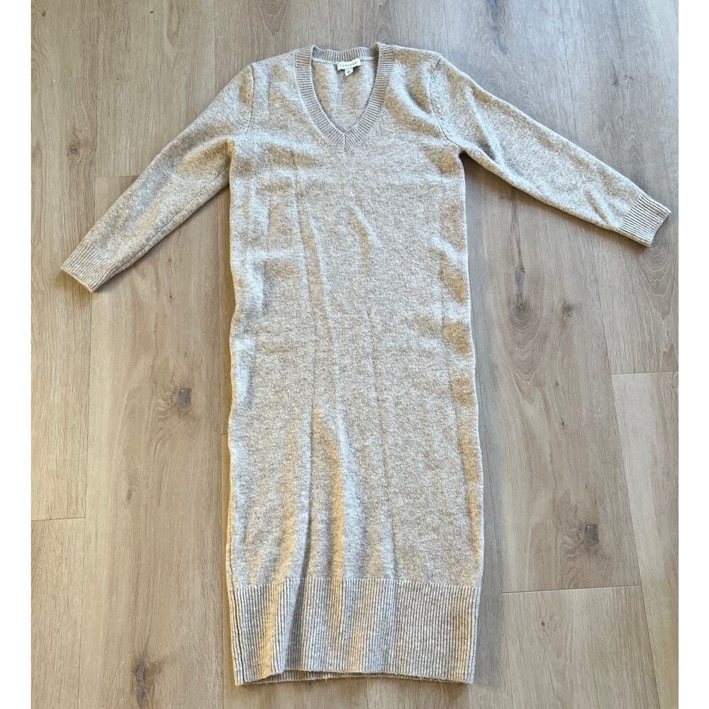 Top shop long sleeve sweater dress, US 0-2